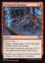 Invigorated Rampage (J25-567) - uncommon