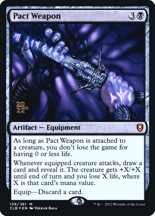 Pact Weapon (PRE-139S) - mythic - Foil