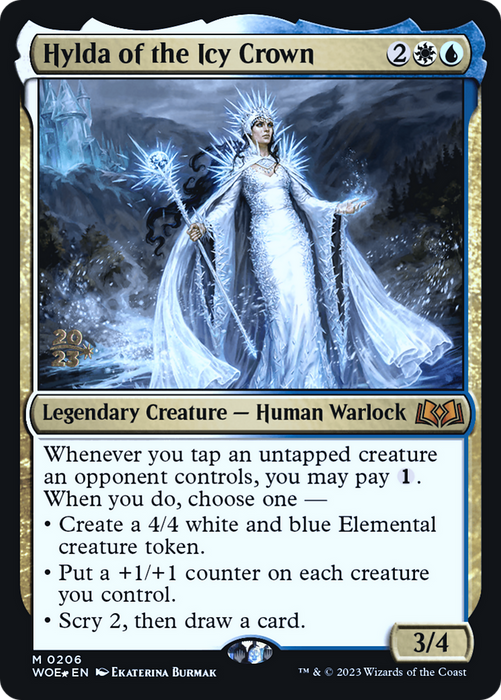 Hylda of the Icy Crown (PRE-206S) - mythic - Foil