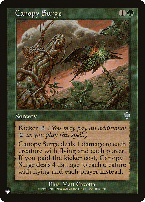 Canopy Surge (LIST-INV-184) - uncommon