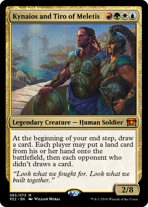 Kynaios and Tiro of Meletis (PZ2-063) - mythic - Foil