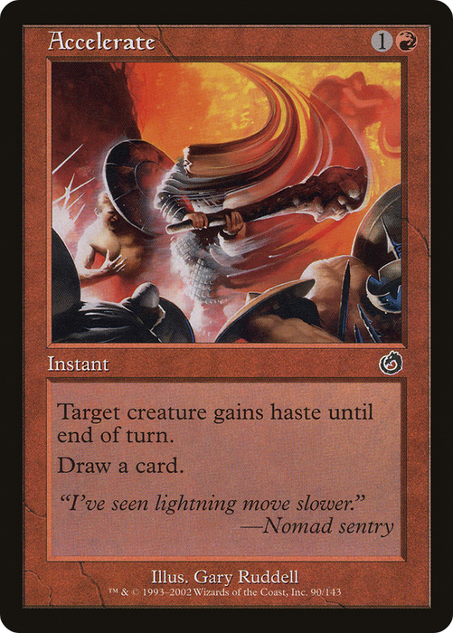Accelerate (TOR-090) - common - Foil