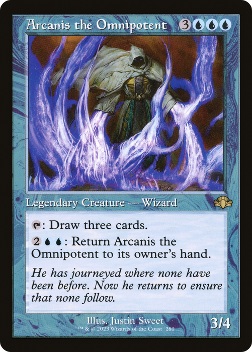 Arcanis the Omnipotent (DMR-280) - rare - Foil