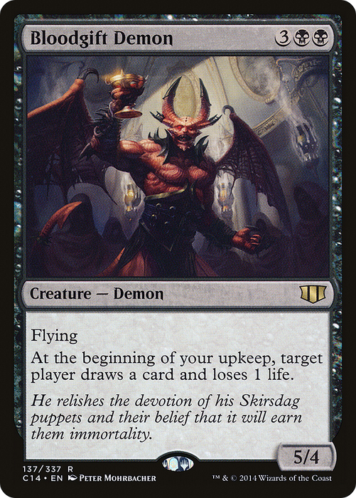 Bloodgift Demon (C14-137) - rare