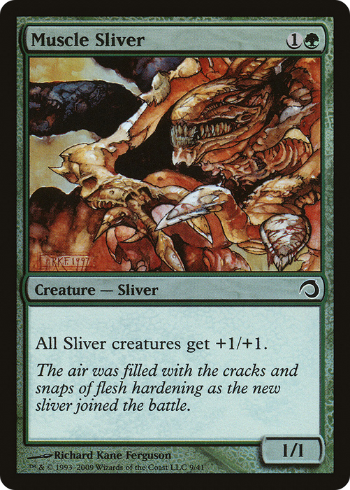 Muscle Sliver (PDS-009) - common - Foil