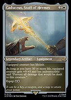 Caduceus, Staff of Hermes (ACR-173) - rare - Etched Foil