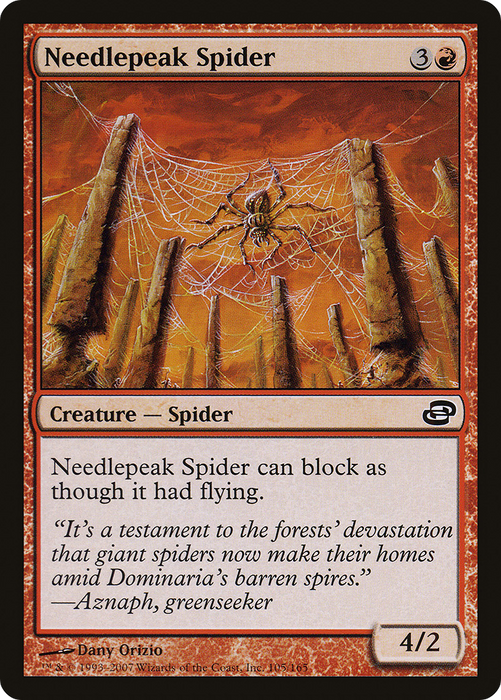 Needlepeak Spider (PLC-105) - common - Foil