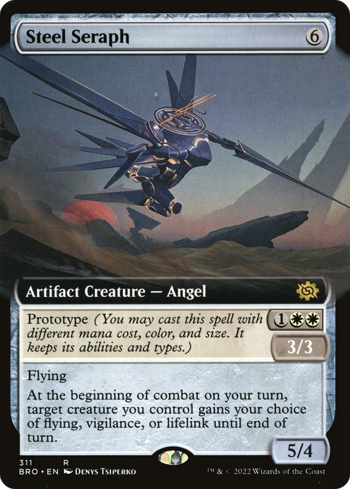 Steel Seraph (BRO-311) - rare: (Extended Art)