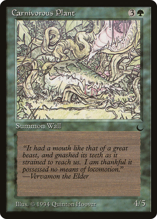 Carnivorous Plant (DRK-075) - common