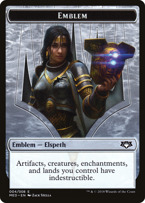 Elspeth, Knight-Errant Emblem (MED-0G4) - common
