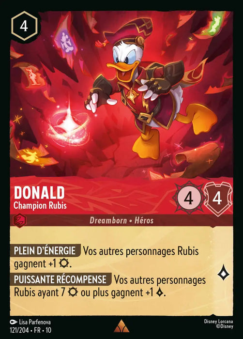 Donald - Champion Rubis (121/204) - LDLP - Rare