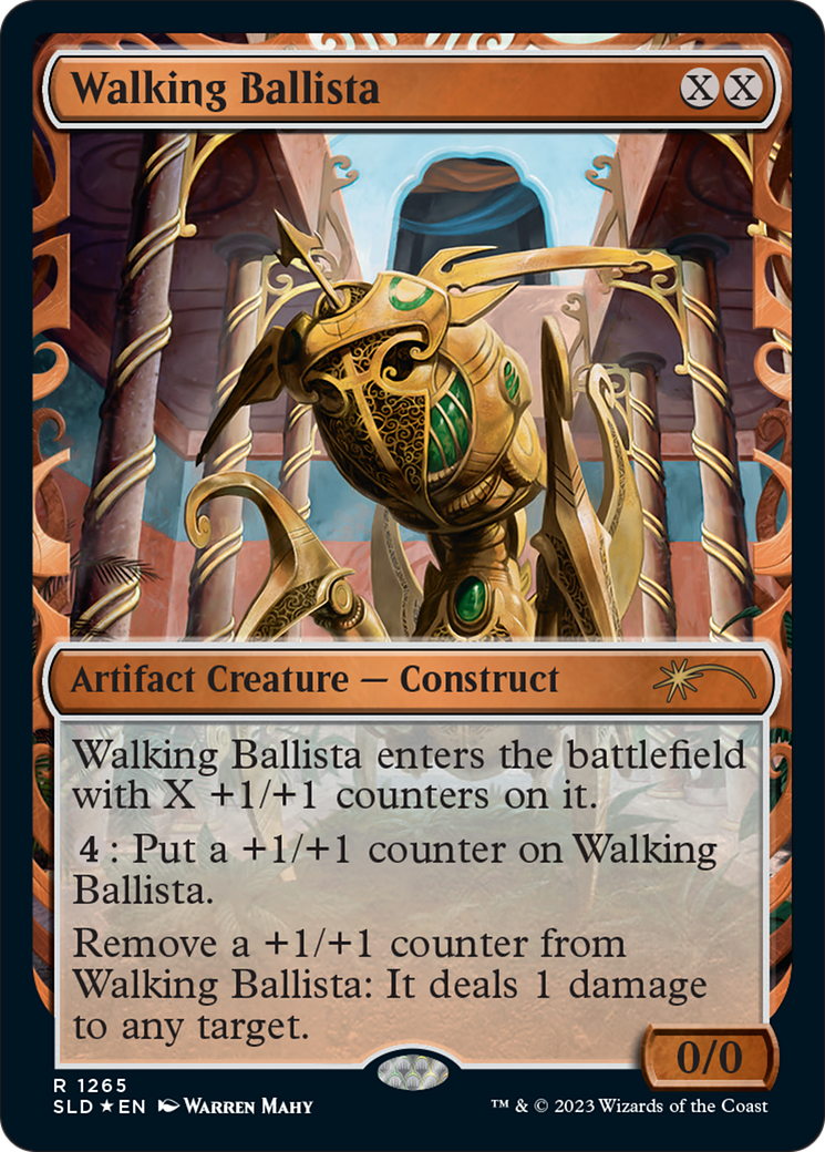 Walking Ballista (SLD-1265) - rare: (Showcase) - Foil