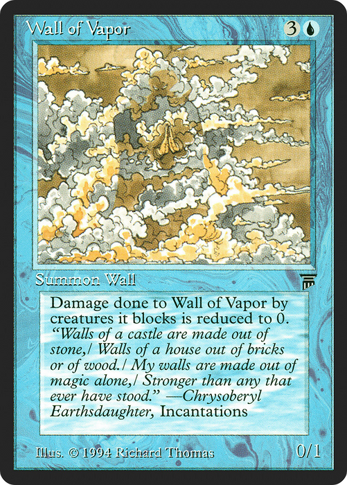 Wall of Vapor (LEG-084) - common