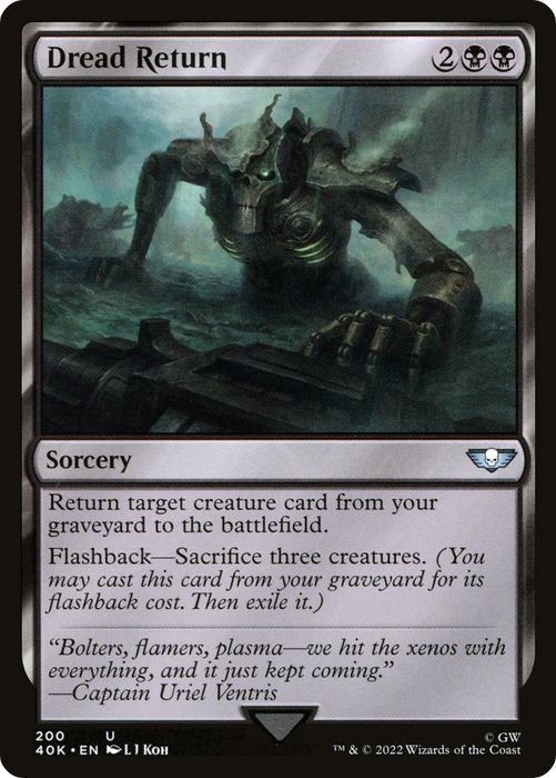 Dread Return (40K-200) - uncommon