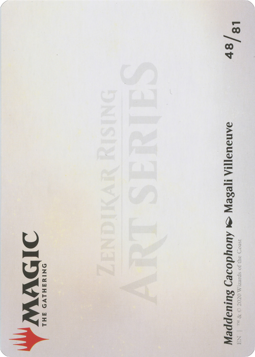 Maddening Cacophony // Maddening Cacophony (AZNR-048) - common (Borderless)