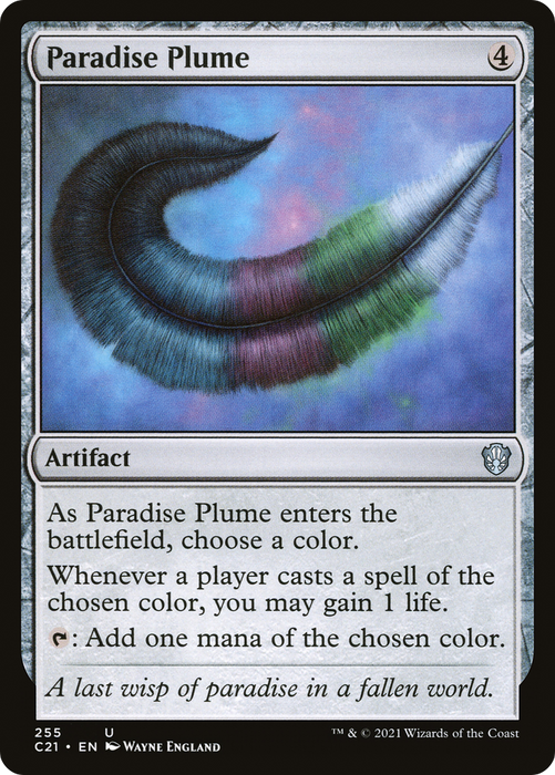 Paradise Plume (C21-255) - uncommon