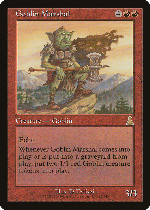 Goblin Marshal (UDS-085) - rare - Foil