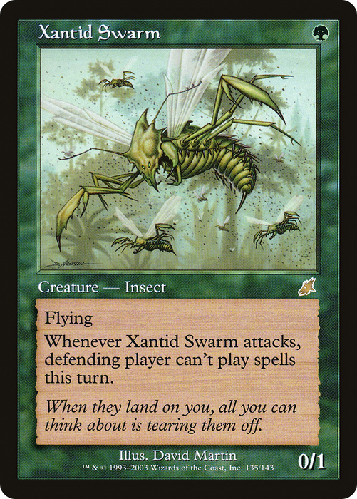 Xantid Swarm (SCG-135) - rare - Foil