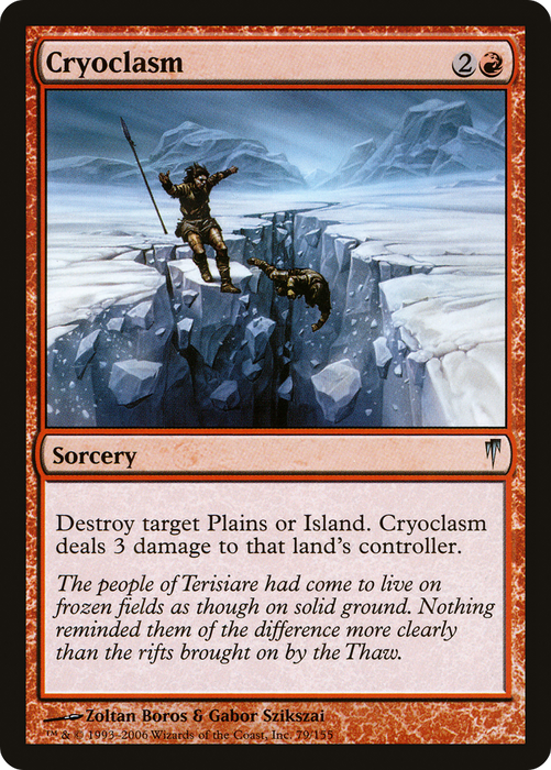 Cryoclasm (CSP-079) - uncommon - Foil