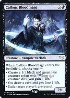 Callous Bloodmage (PRE-66S) - rare - Foil
