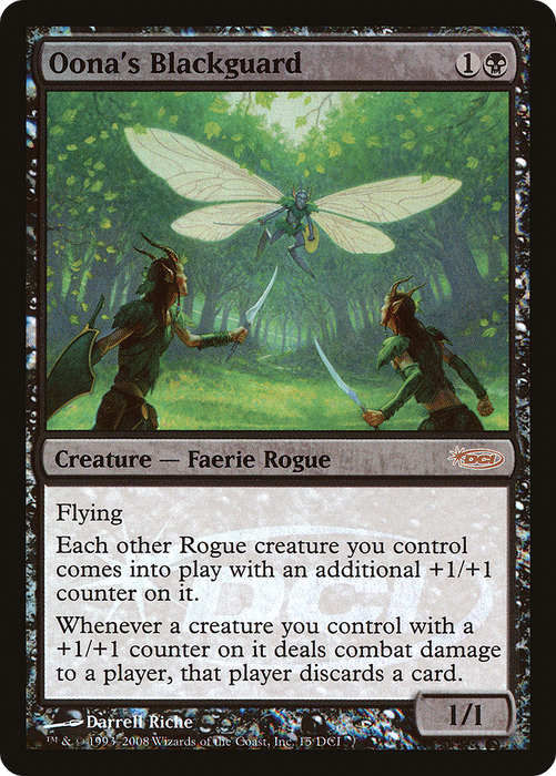 Oona's Blackguard (WPN-015) - rare - Foil