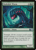 Duskdale Wurm (M11-170) - uncommon