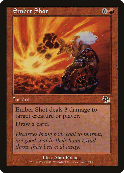 Ember Shot (JUD-087) - common - Foil