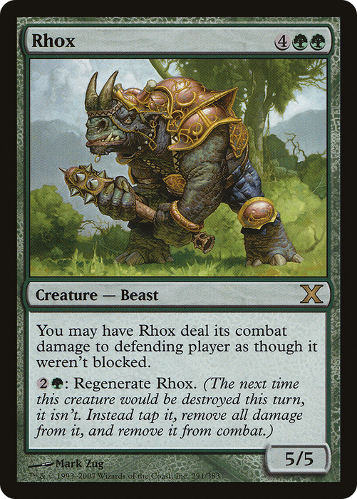 Rhox (10E-291) - rare