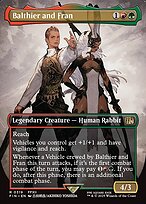 Balthier and Fran (FIN-319) - rare (Borderless)