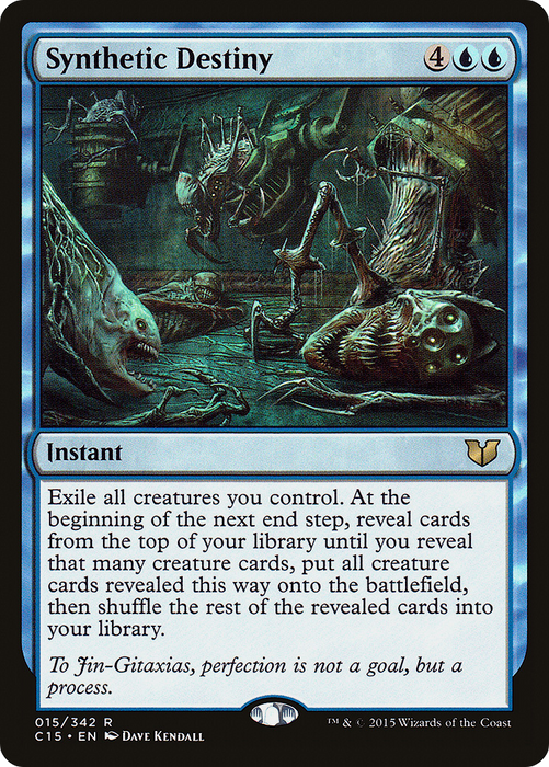 Synthetic Destiny (C15-015) - rare