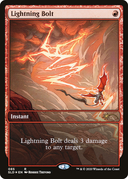 Lightning Bolt (SLD-085) - rare - Foil