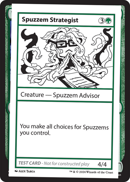 Spuzzem Strategist (MB2PC-346) - rare