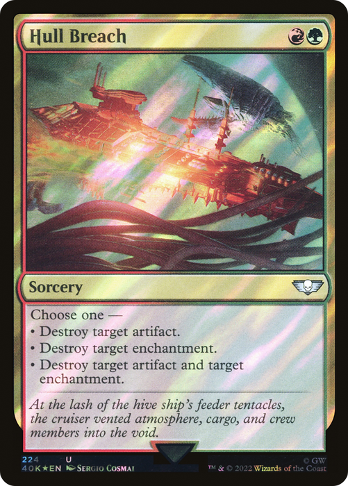 Hull Breach (40K-224★) - uncommon - Foil