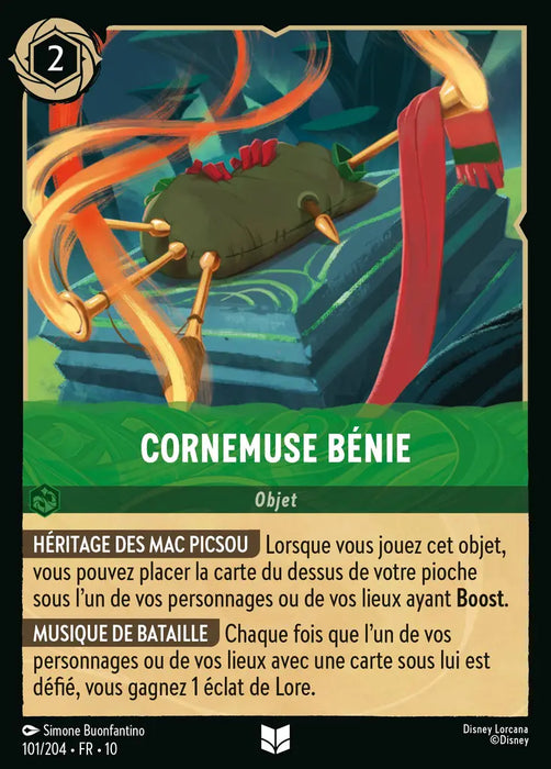Cornemuse bénie (101/204) - LDLP - Inhabituelle - Cold Foil