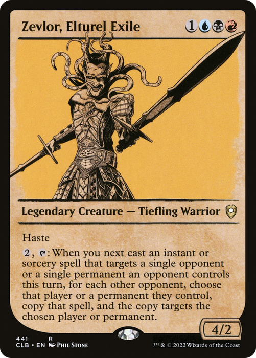 Zevlor, Elturel Exile (CLB-441) - rare: (Showcase)