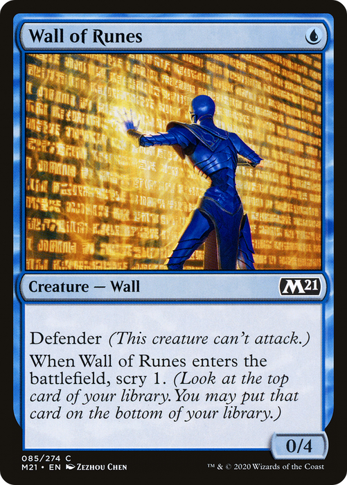 Wall of Runes (M21-085) - common