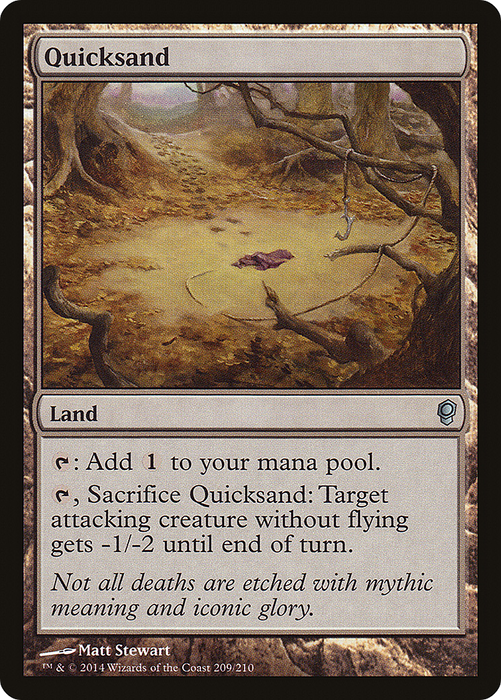 Quicksand (CNS-209) - uncommon - Foil