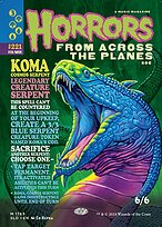 Koma, Cosmos Serpent (SLD-1765) - mythic (Borderless)