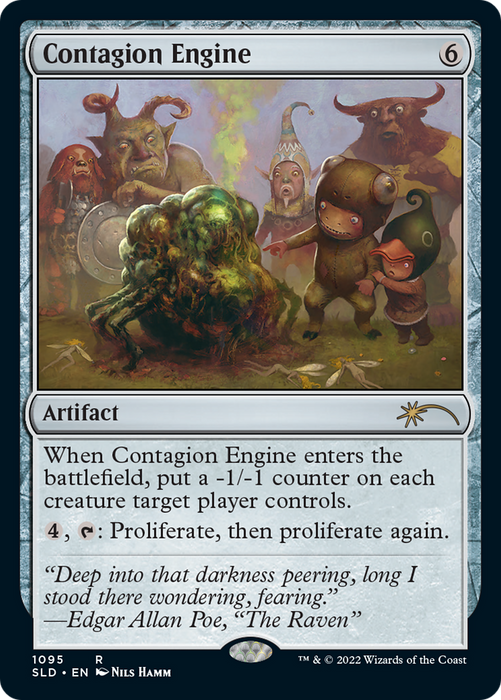 Contagion Engine (SLD-1095) - rare - Foil
