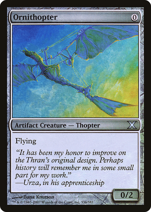 Ornithopter (10E-336★) - uncommon - Foil