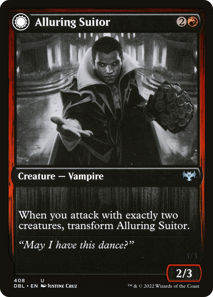 Alluring Suitor // Deadly Dancer (DBL-408) - uncommon: (Double Faced Transform)