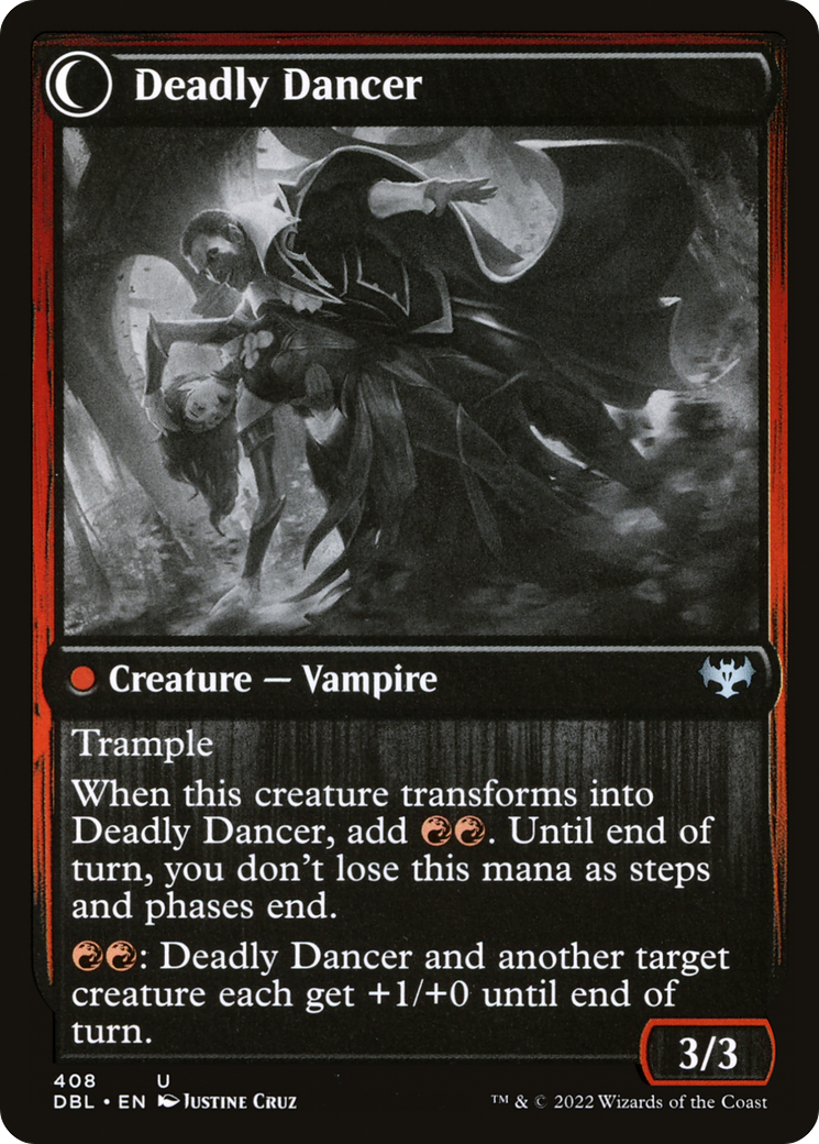 Alluring Suitor // Deadly Dancer (DBL-408) - uncommon: (Double Faced Transform)