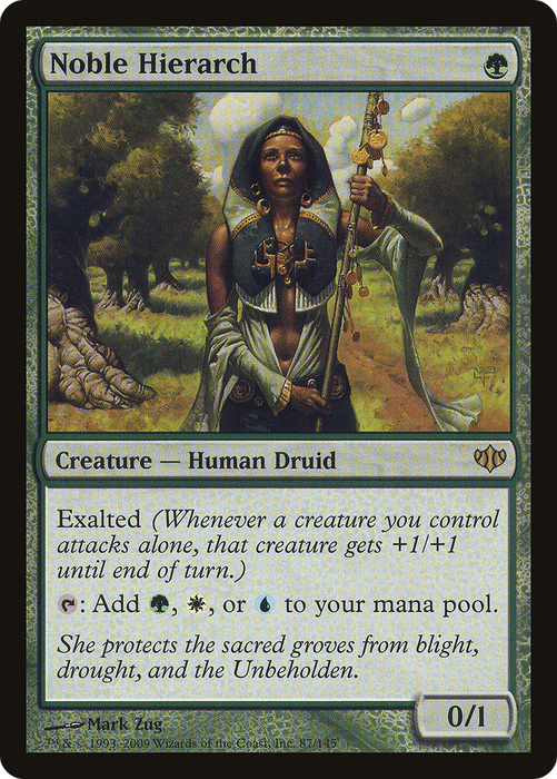 Noble Hierarch (CON-087) - rare