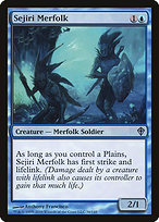 Sejiri Merfolk (WWK-036) - uncommon