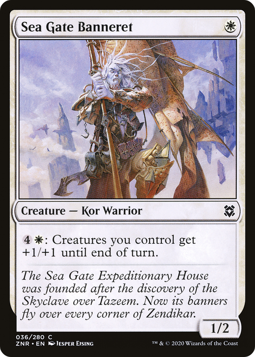 Sea Gate Banneret (ZNR-036) - common - Foil