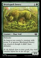 Bristlepack Sentry (OTJ-156) - common - Foil