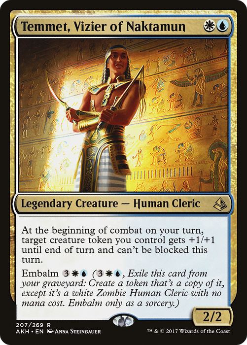 Temmet, Vizier of Naktamun (AKH-207) - rare