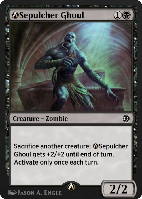 A-Sepulcher Ghoul (AFR-A-118) - common