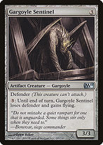 Gargoyle Sentinel (M11-207) - uncommon - Foil