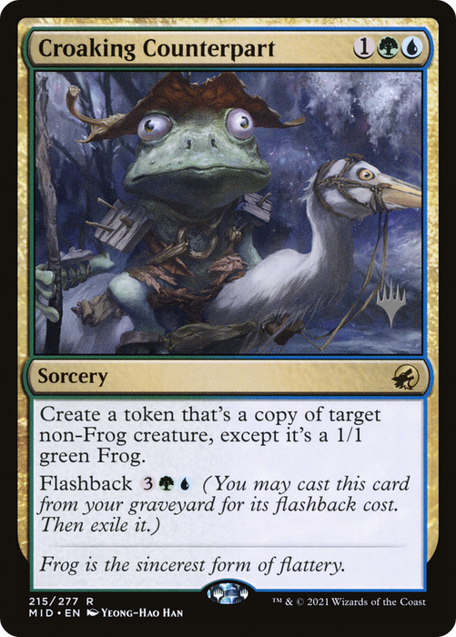 Croaking Counterpart (PPMID-215P) - rare